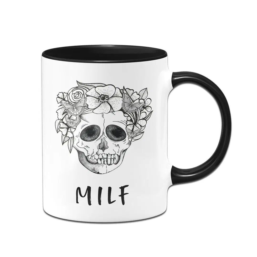 Bild: Tasse - Milf - Totenkopf Geschenkidee