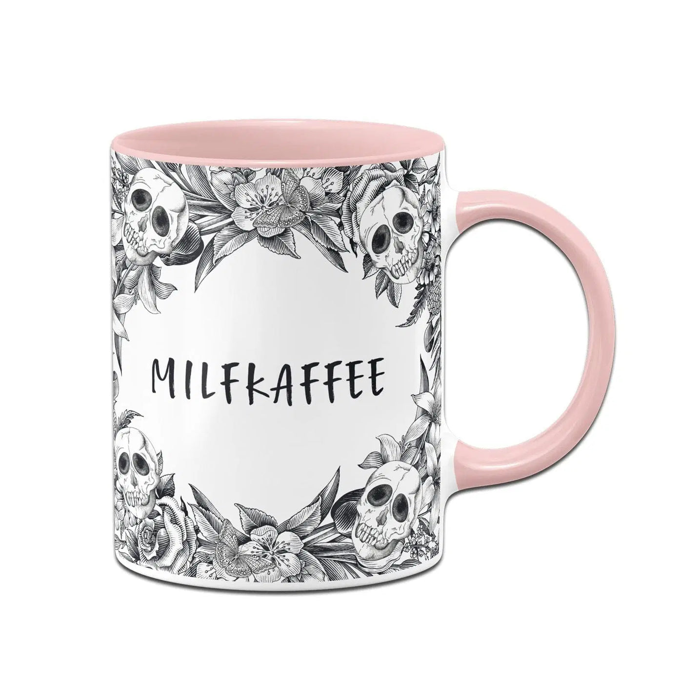 Bild: Tasse - Milfkaffee - Skull Statement Geschenkidee