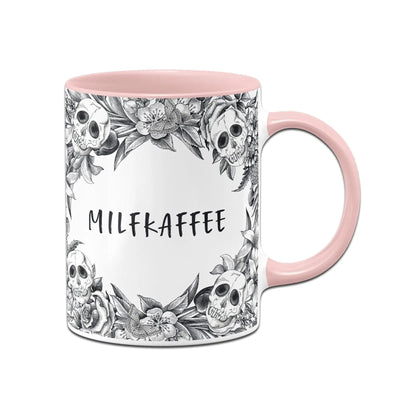Bild: Tasse - Milfkaffee - Skull Statement Geschenkidee