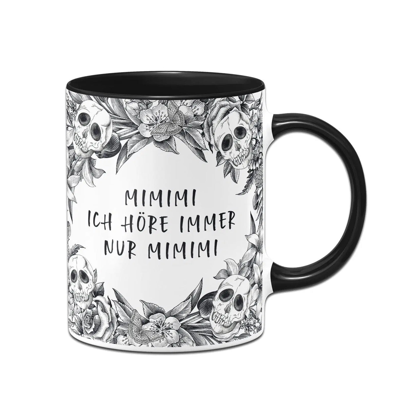 Bild: Tasse - Mimimi Ich höre immer nur Mimimi - Skull Statement Geschenkidee