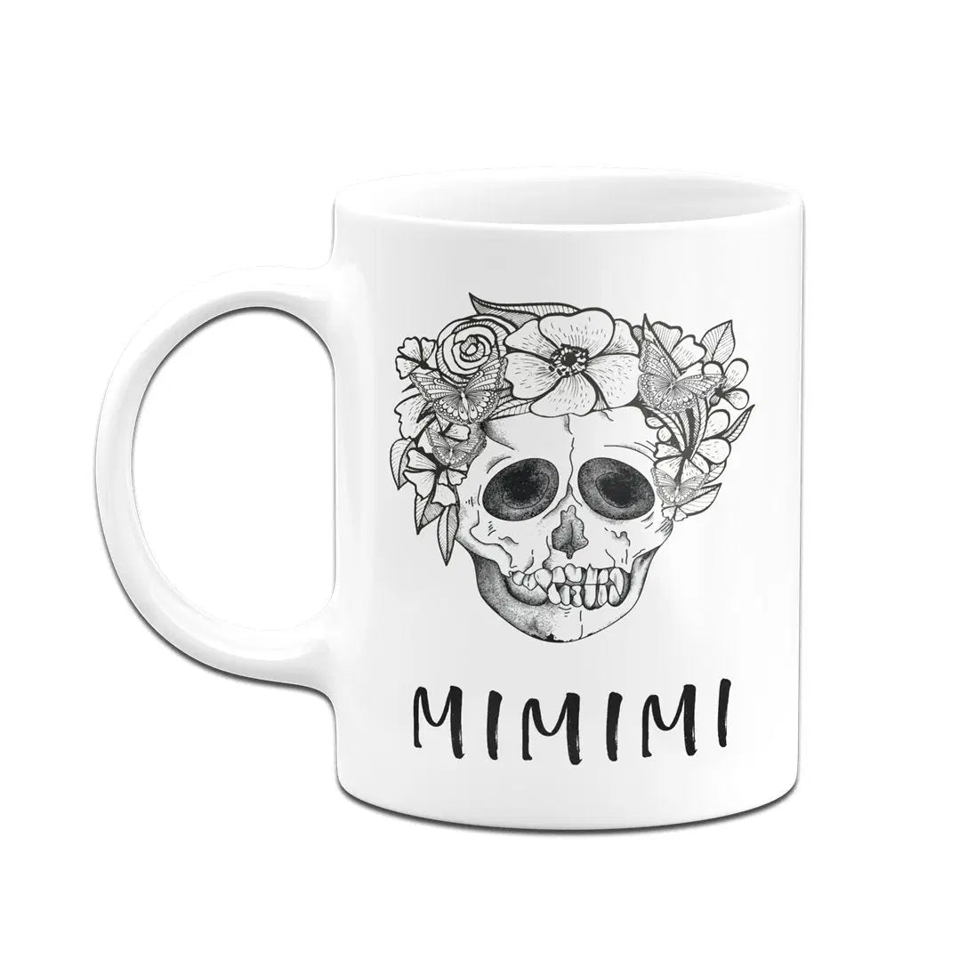 Bild: Tasse - Mimimi - Totenkopf Geschenkidee