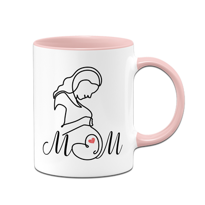 Tasse - Mom (Babybauch Motiv)