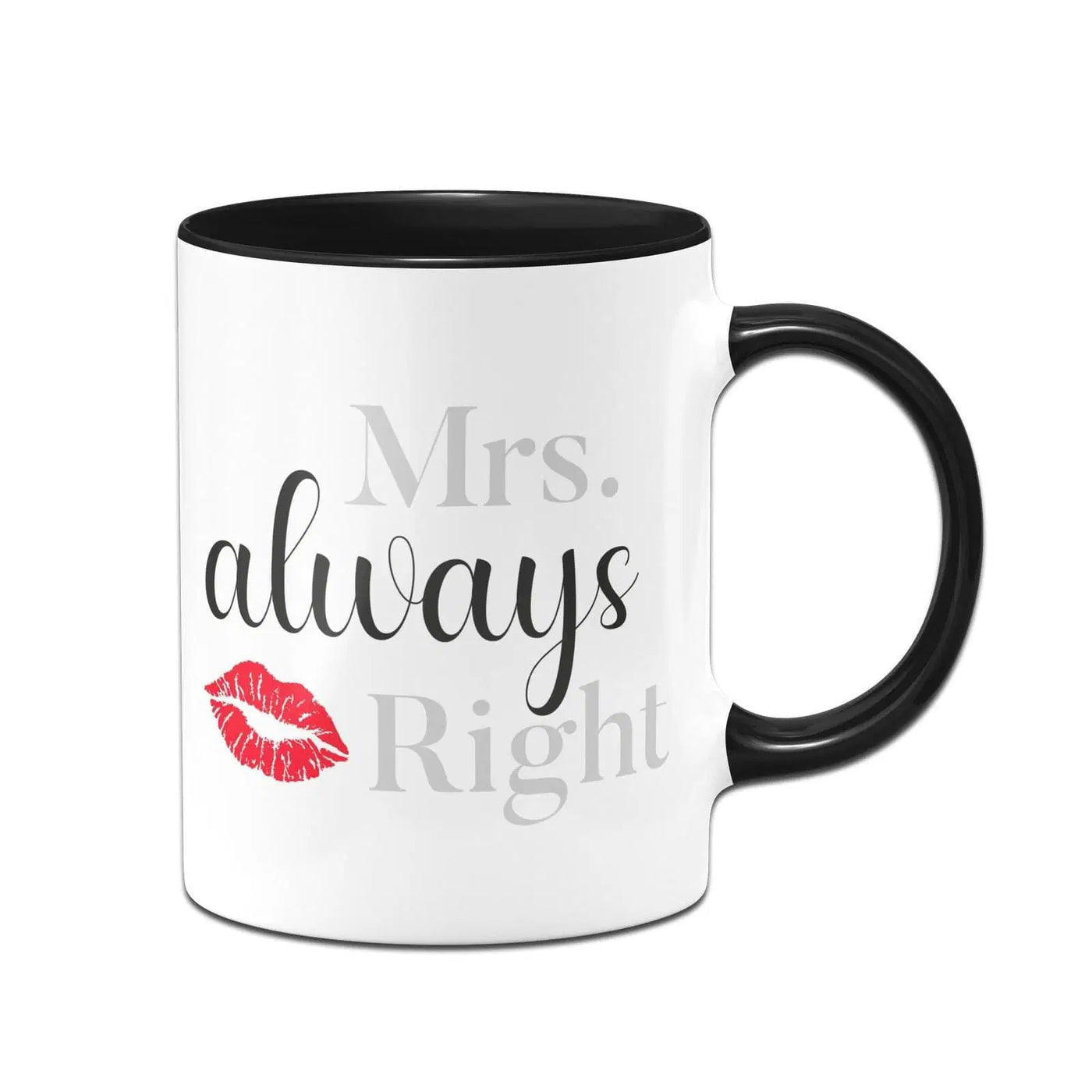 Bild: Tasse - Mr. Right und Mrs. always right Geschenkidee