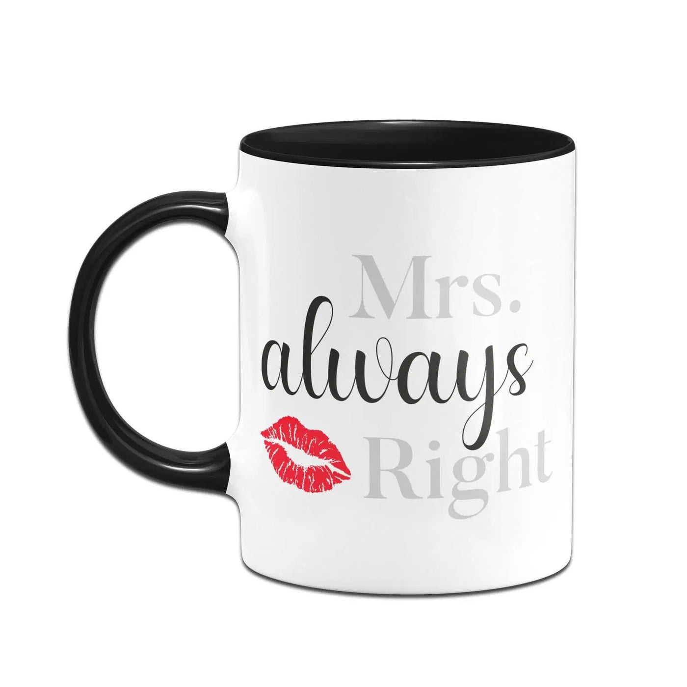 Bild: Tasse - Mr. Right und Mrs. always right Geschenkidee