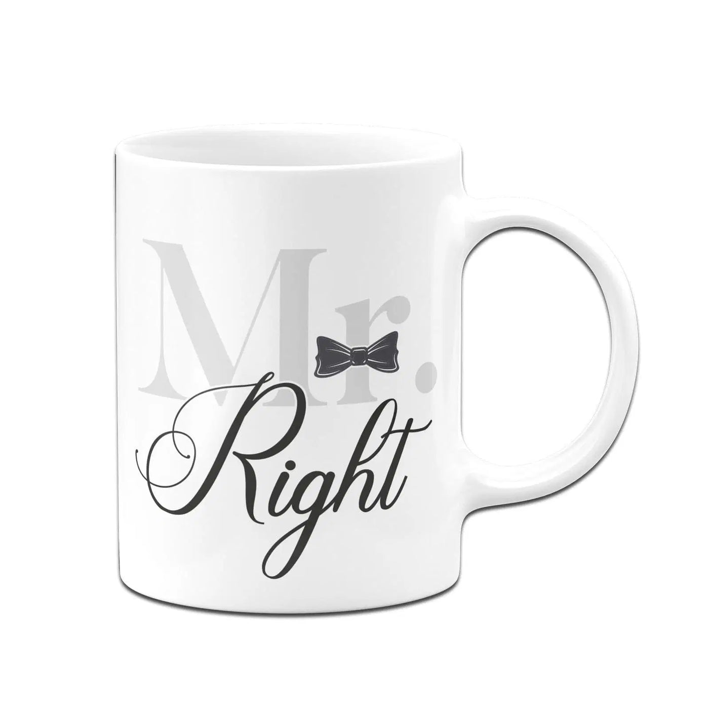 Bild: Tasse - Mr. Right und Mrs. always right Geschenkidee