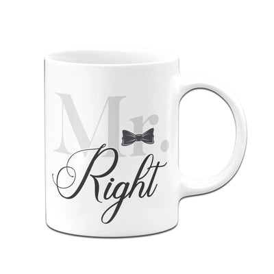 Bild: Tasse - Mr. Right und Mrs. always right Geschenkidee