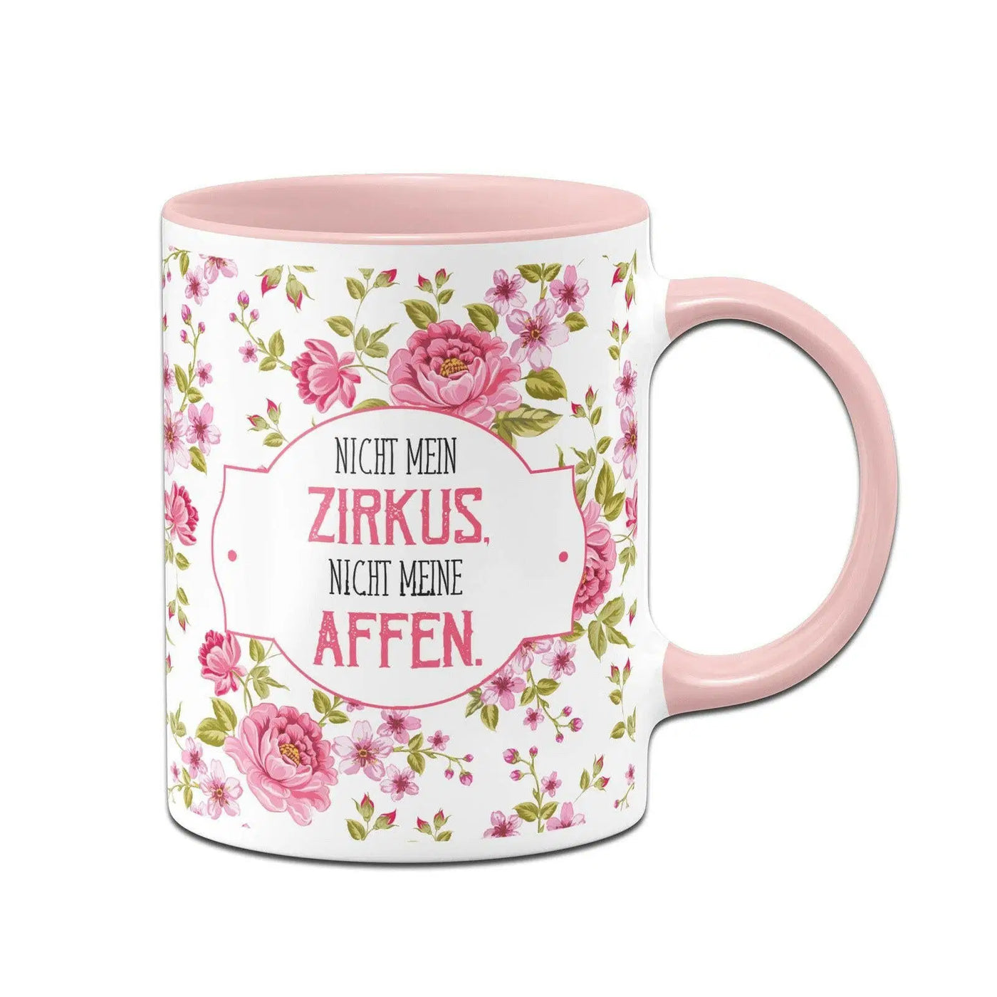 Bild: Tasse - Nicht mein Zirkus, nicht meine Affen. - Nostalgie Edition Geschenkidee