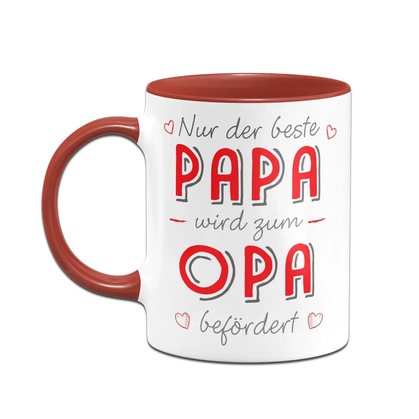 Bild: Tasse - Nur der beste Papa wird zum Opa befördert Geschenkidee