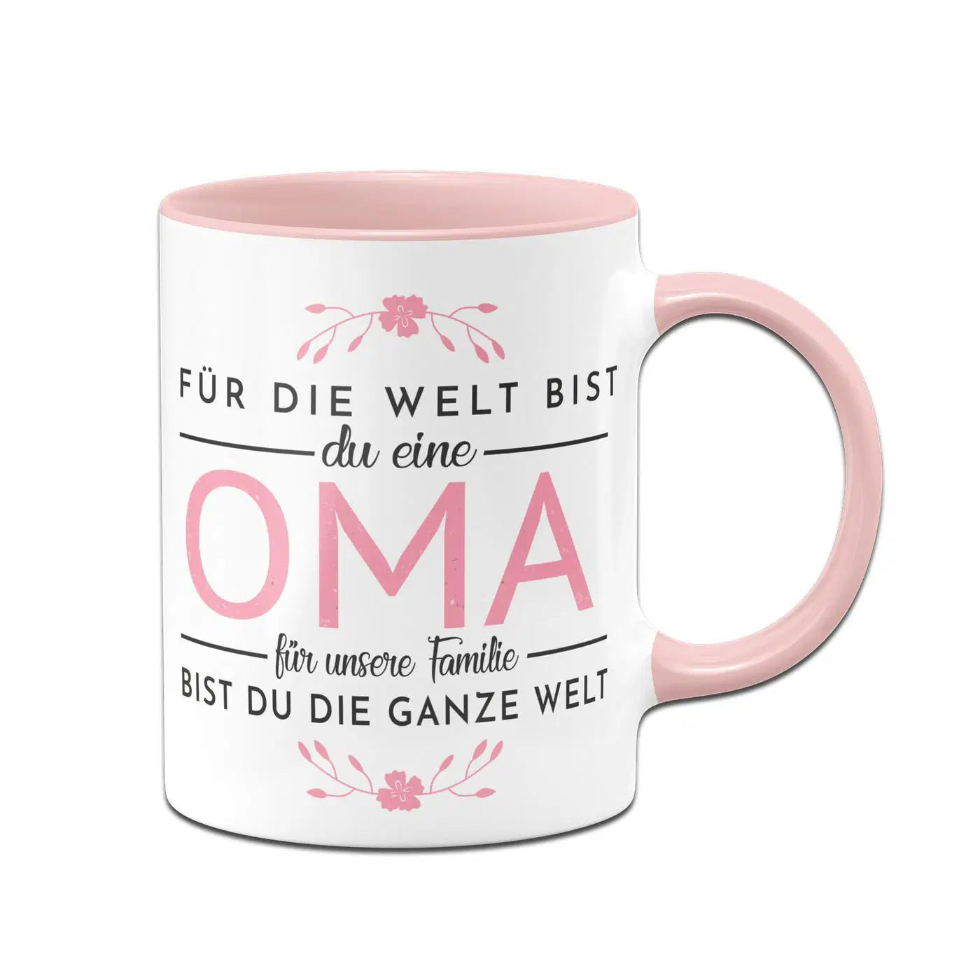 Bild: Tasse - Für die Welt bist Du eine Oma für unsere Familie bist Du die ganze Welt Geschenkidee