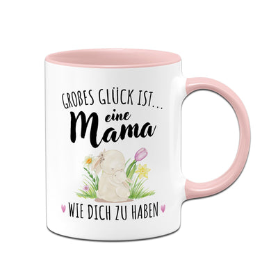 Hasen Tasse - Großes Glück ist eine Mama wie Dich zu haben