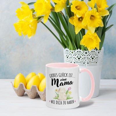 Hasen Tasse - Großes Glück ist eine Mama wie Dich zu haben