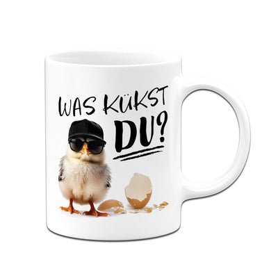Kücken Tasse - Was kükst Du?