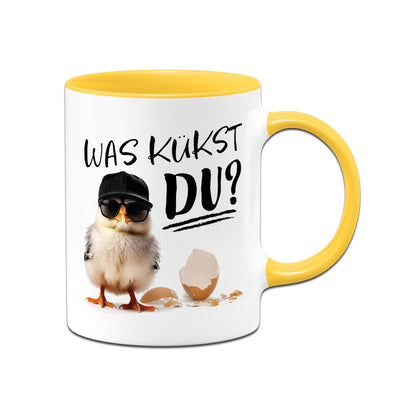 Kücken Tasse - Was kükst Du?