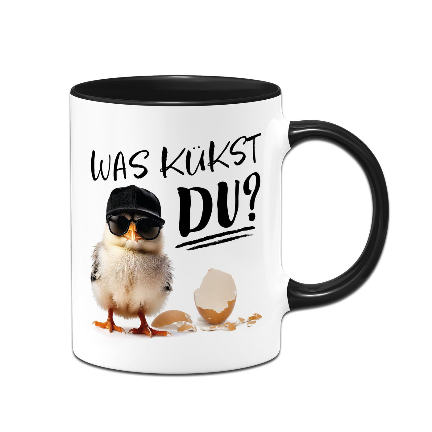 Kücken Tasse - Was kükst Du?
