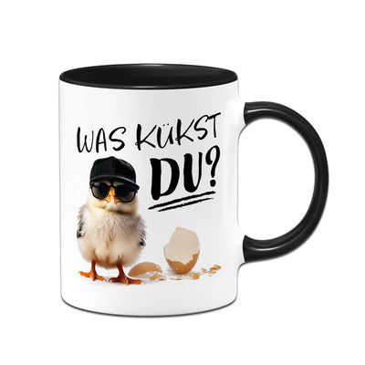 Kücken Tasse - Was kükst Du?