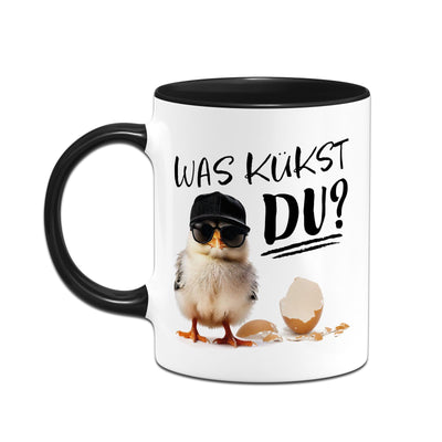 Kücken Tasse - Was kükst Du?