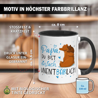 Tasse - Papa, Du bist einfach unentBÄRlich