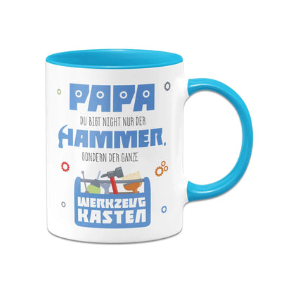 Bild: Tasse - Papa du bist nicht nur der Hammer, sondern der ganze Werkzeugkasten Geschenkidee