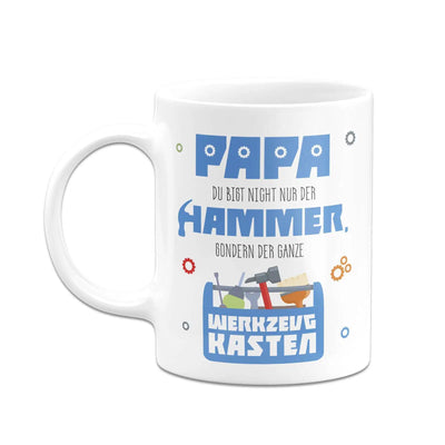 Bild: Tasse - Papa du bist nicht nur der Hammer, sondern der ganze Werkzeugkasten Geschenkidee