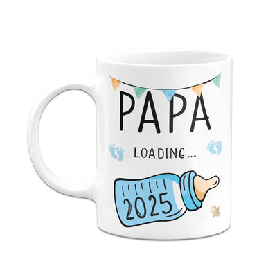 Tasse - Papa loading mit Babyflasche (2025)
