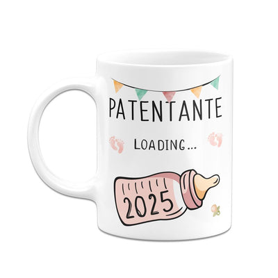 Tasse - Patentante loading mit Babyflasche (2025)