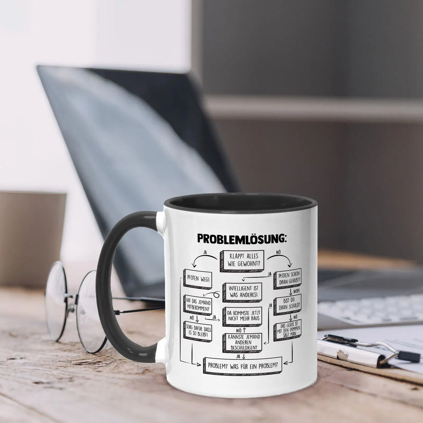 Tasse - Problemlösung auf der Arbeit