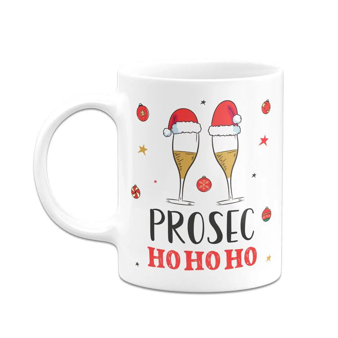 Bild: Tasse - Prosec Ho Ho Ho Geschenkidee