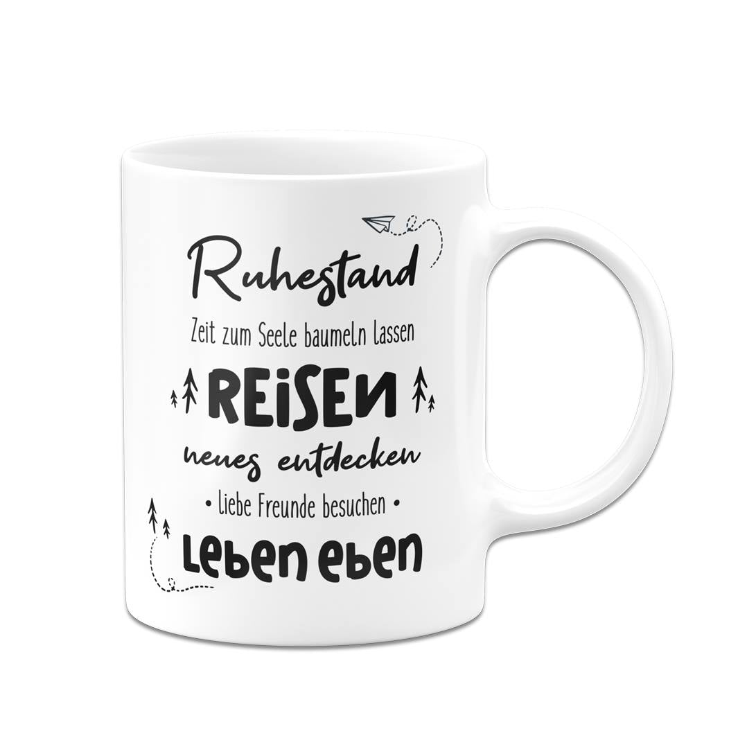 Tasse - Ruhestand - leben eben