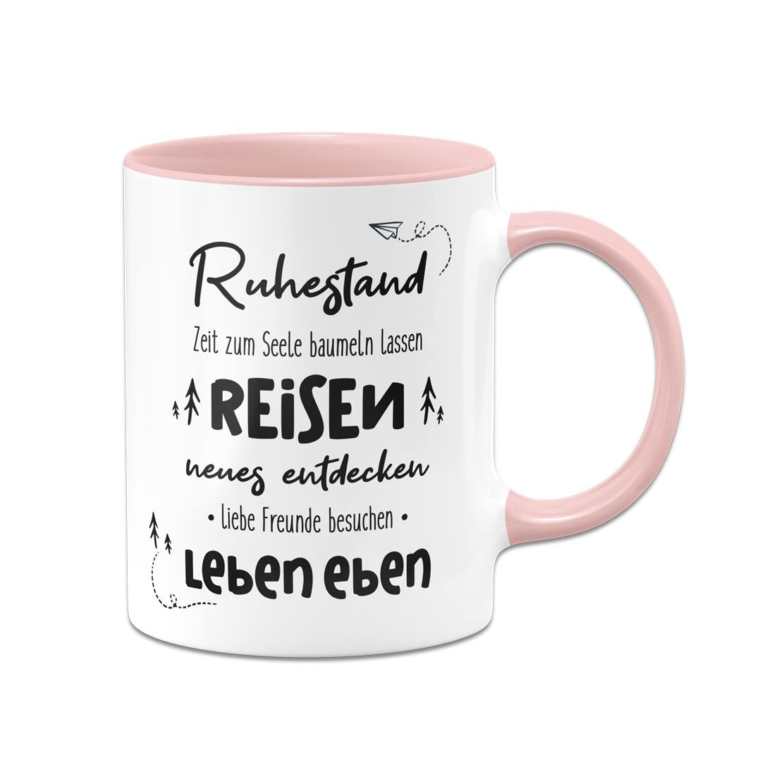 Tasse - Ruhestand - leben eben