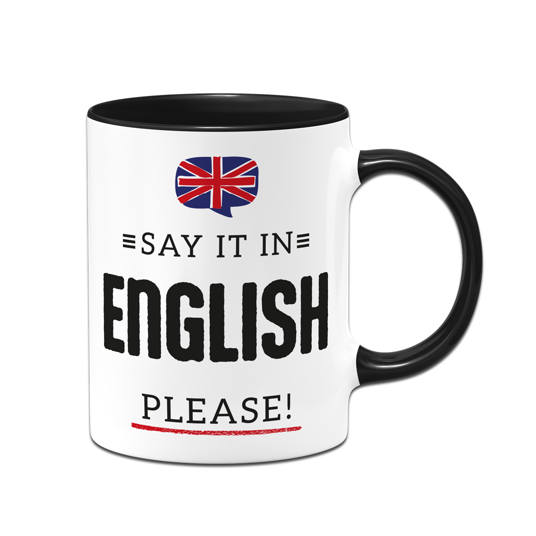 Tasse - Say it in English, please!