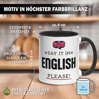 Tasse - Say it in English, please!