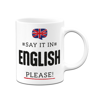 Tasse - Say it in English, please!