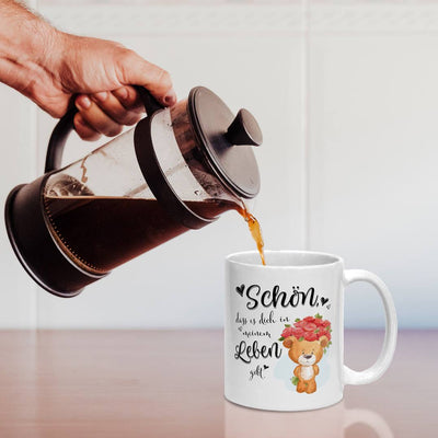Tasse - Schön, dass es Dich in meinem Leben gibt!