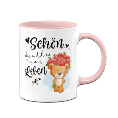 Tasse - Schön, dass es Dich in meinem Leben gibt!
