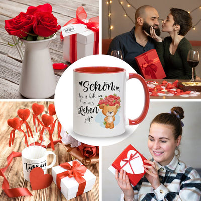 Tasse - Schön, dass es Dich in meinem Leben gibt!