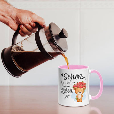 Tasse - Schön, dass es Dich in meinem Leben gibt!