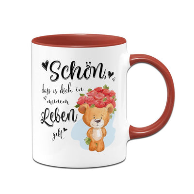 Tasse - Schön, dass es Dich in meinem Leben gibt!