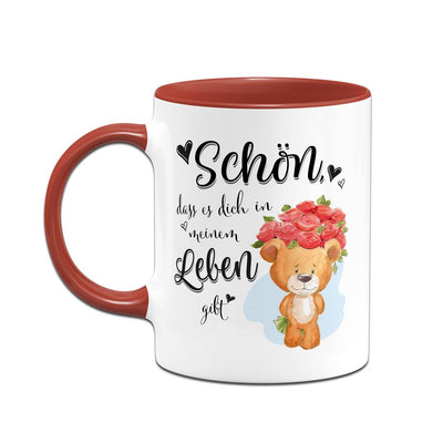 Tasse - Schön, dass es Dich in meinem Leben gibt!