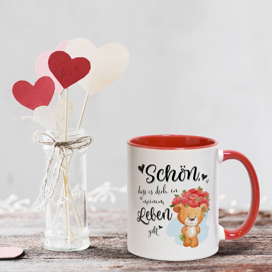 Tasse - Schön, dass es Dich in meinem Leben gibt!