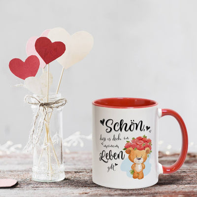 Tasse - Schön, dass es Dich in meinem Leben gibt!