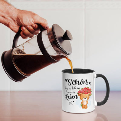 Tasse - Schön, dass es Dich in meinem Leben gibt!