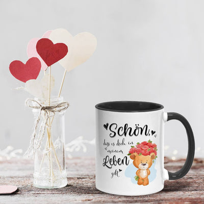 Tasse - Schön, dass es Dich in meinem Leben gibt!
