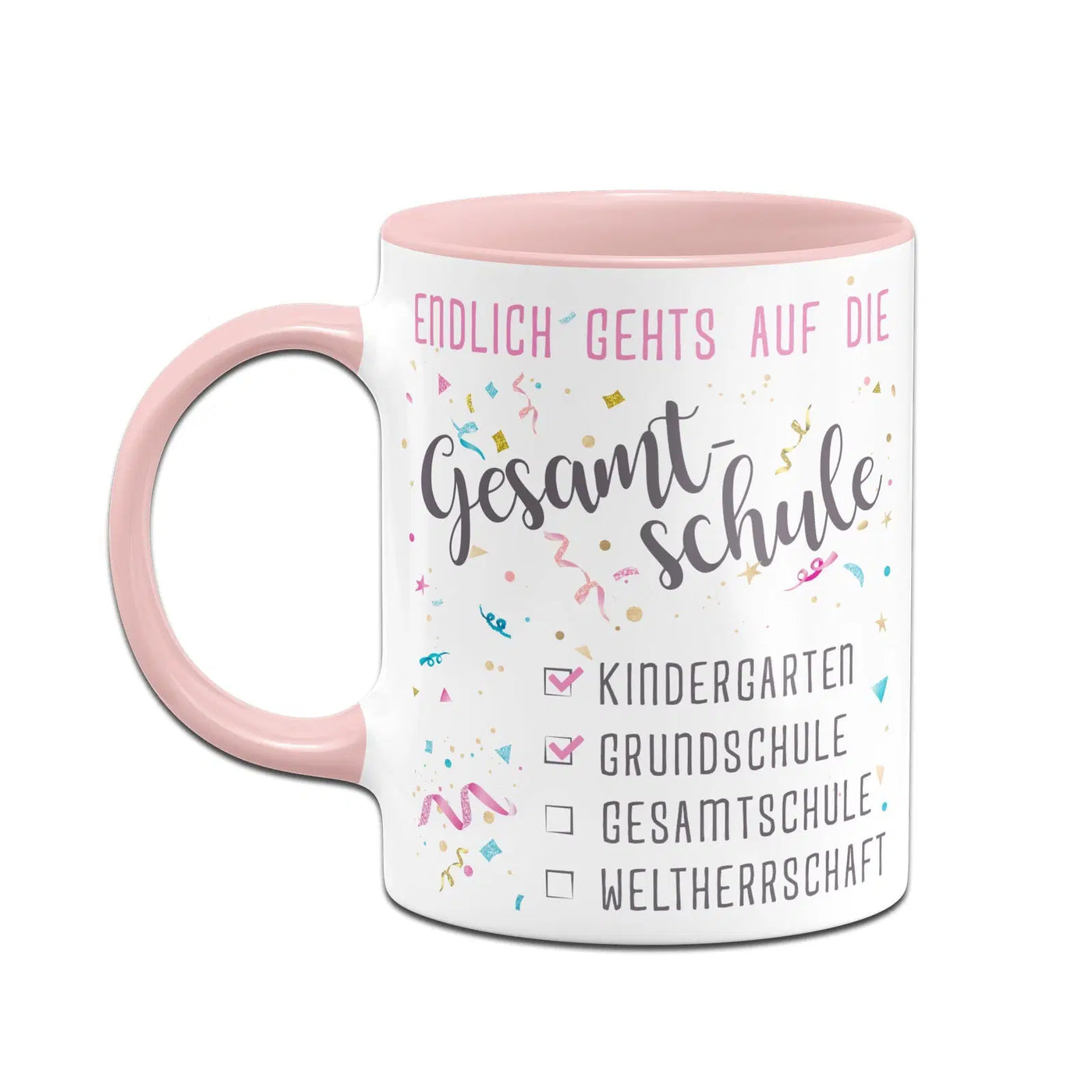 Bild: Tasse Schulwechsel - Endlich gehts auf die Gesamtschule Geschenkidee