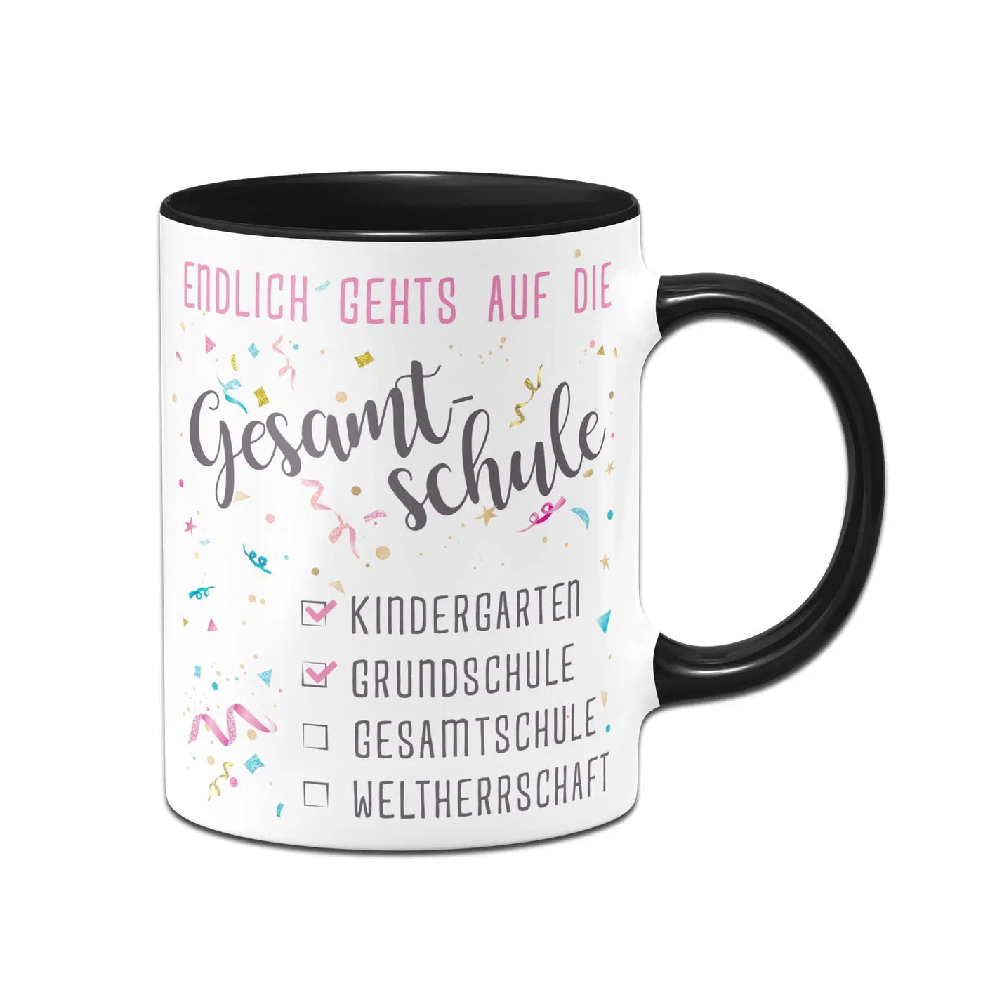 Bild: Tasse Schulwechsel - Endlich gehts auf die Gesamtschule Geschenkidee