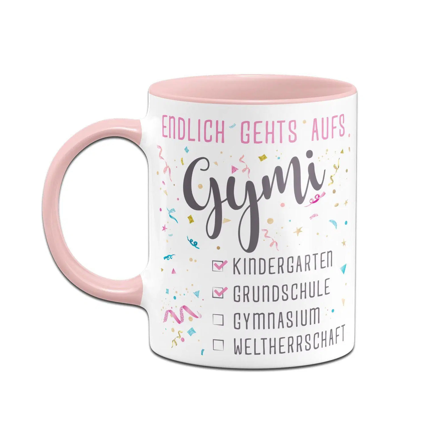 Bild: Tasse Schulwechsel - Endlich gehts aufs Gymi Geschenkidee