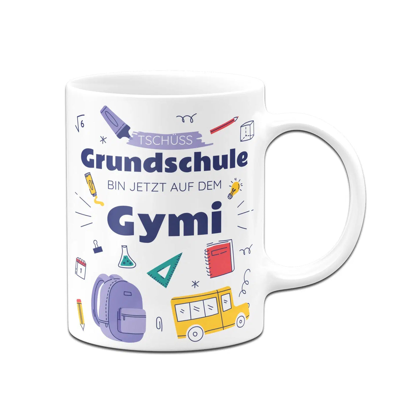 Bild: Tasse Schulwechsel - Tschüss Grundschule - Bin jetzt auf dem Gymi Geschenkidee