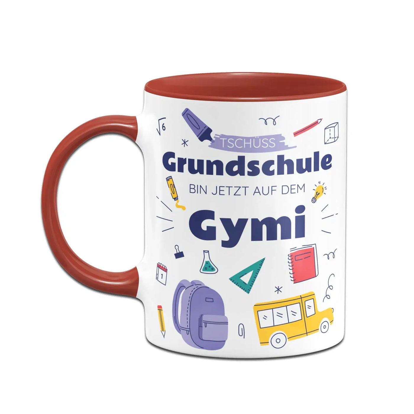 Bild: Tasse Schulwechsel - Tschüss Grundschule - Bin jetzt auf dem Gymi Geschenkidee