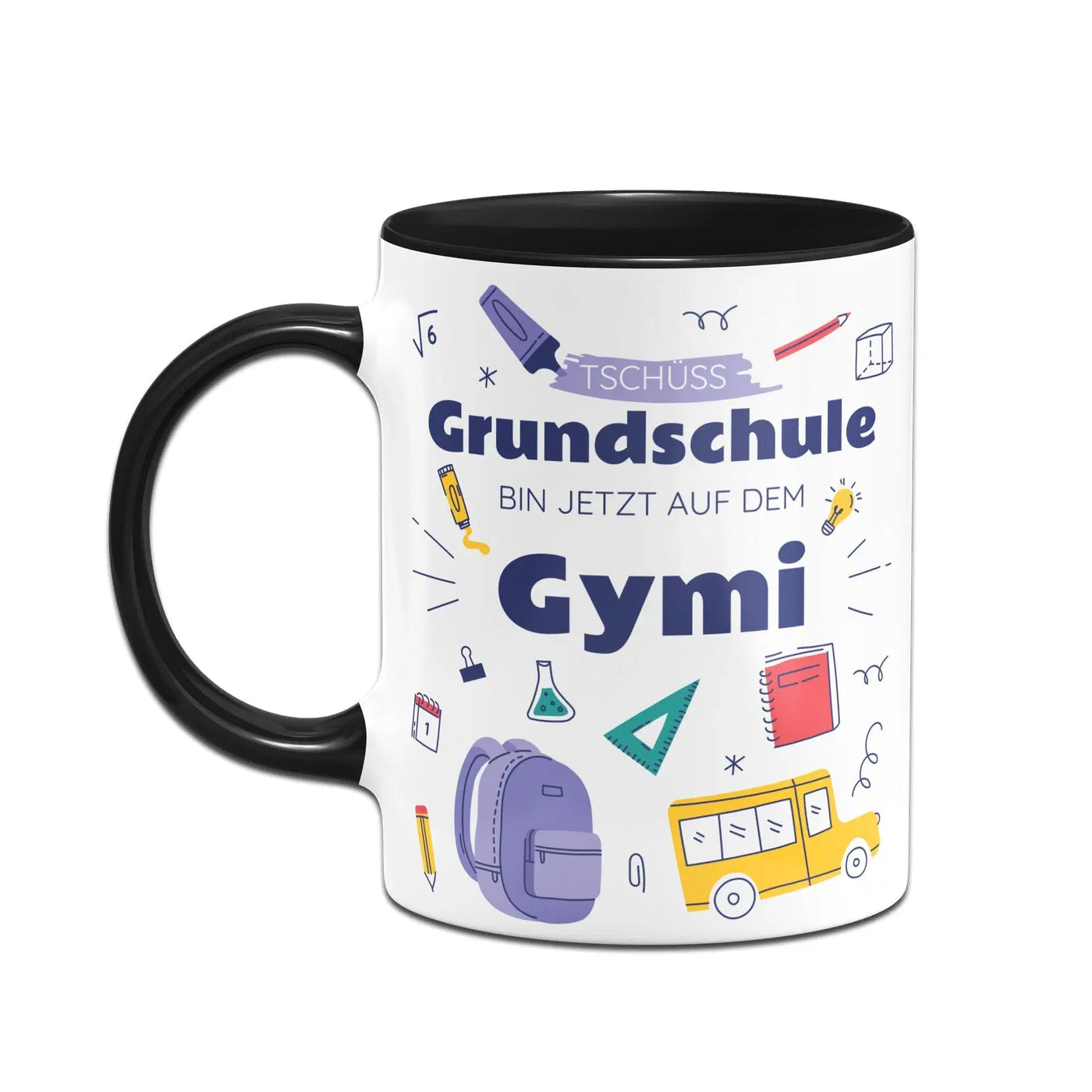 Bild: Tasse Schulwechsel - Tschüss Grundschule - Bin jetzt auf dem Gymi Geschenkidee
