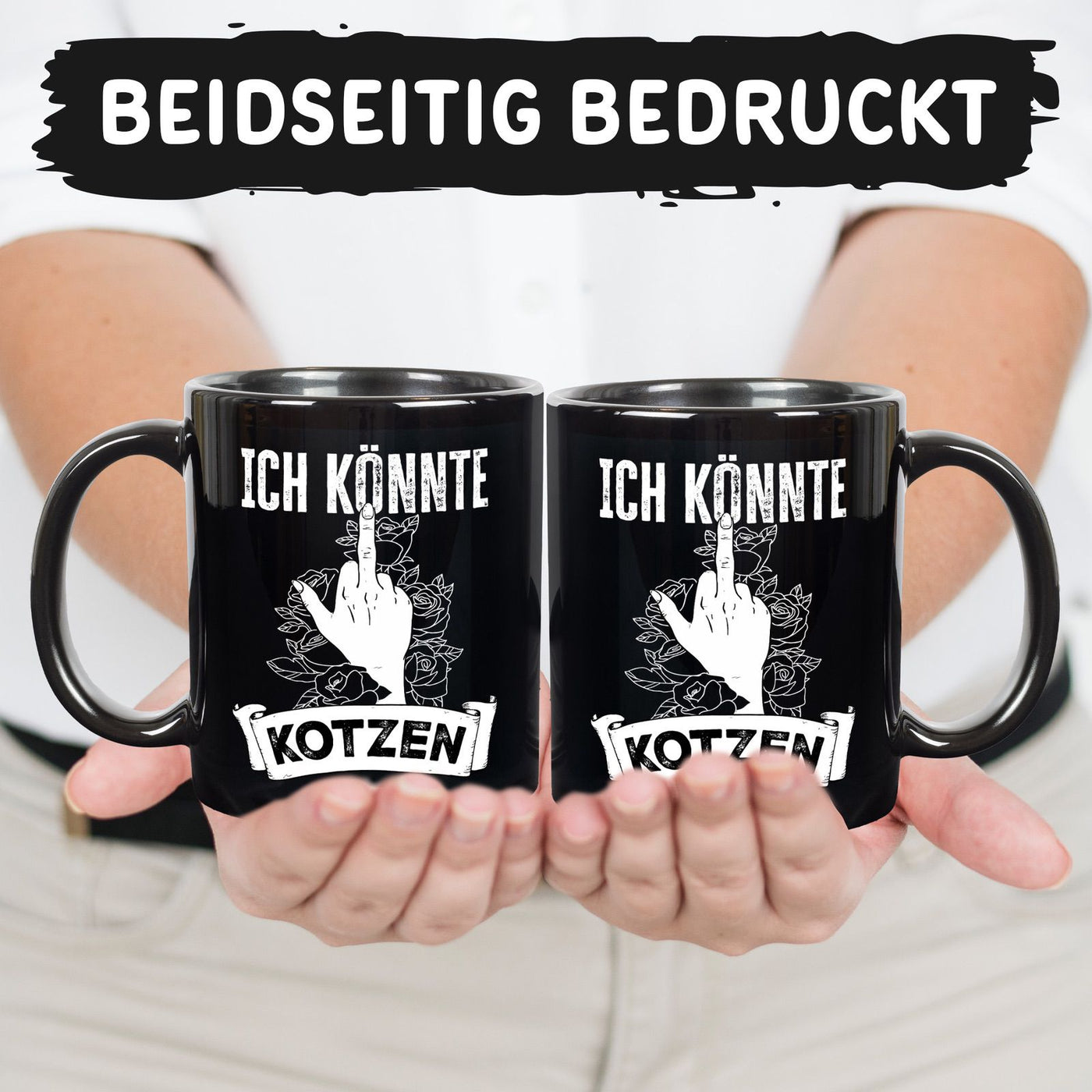 Tasse - Ich könnte kotzen - Pöbel-Pott Edt.