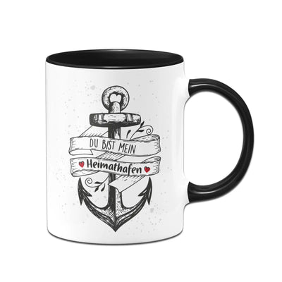 Bild: Tasse - Du bist mein Heimathafen Geschenkidee